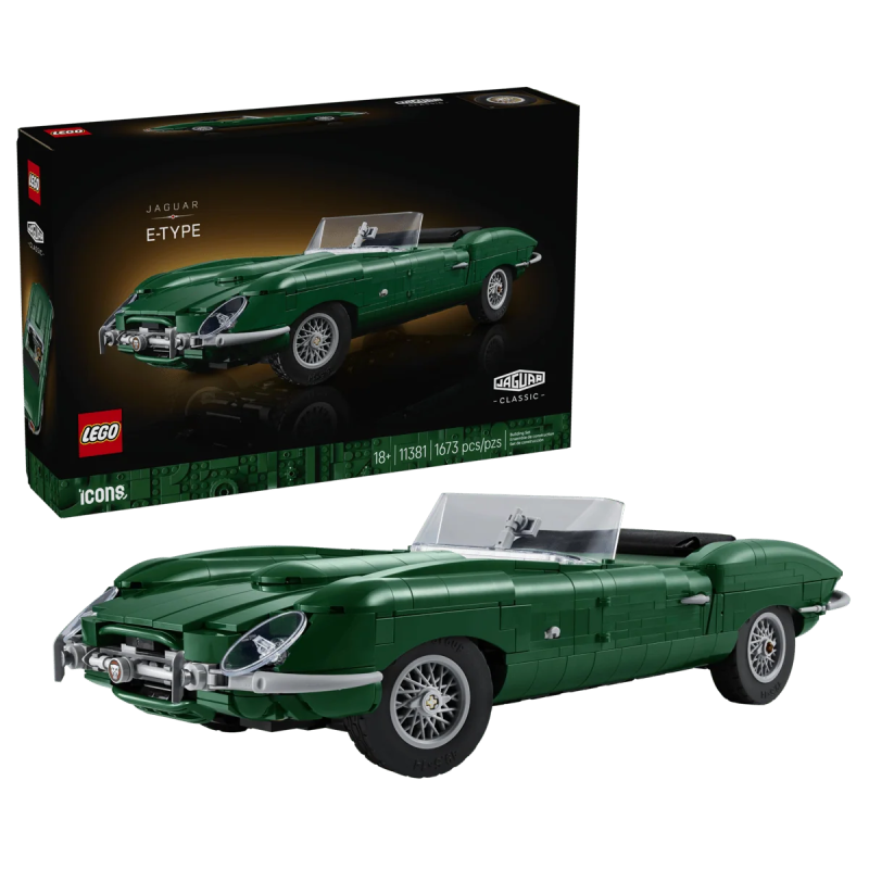 11381 Jaguar E-Type | LEGO Malaysia | JPlus Hobby Shop
