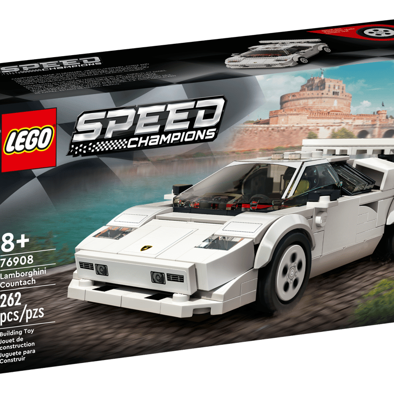 Lamborghini Countach 76908 | Speed Champions | Buy online at the Official LEGO® Shop US | LEGO Malaysia | JPlus Hobby Shop